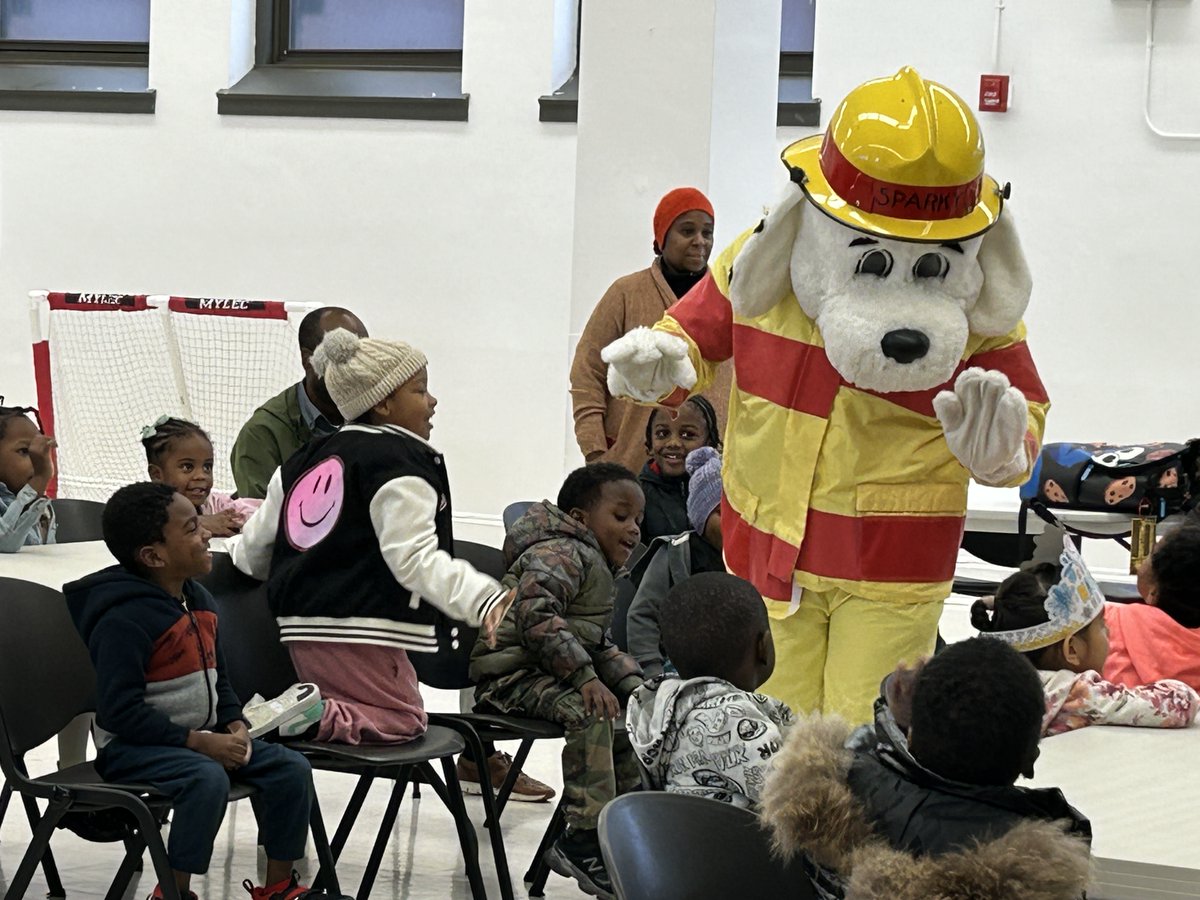 ops_district's tweet photo. The Orange Fire Department visited Scholars Academy PreK SS with a very special guest, Sparky the dog, to educate SS on fire safety &amp; call 911 in case of a fire!  Going onto the fire truck was another highlight for this special visit! Meaningful learning experiences! #goodtogreat https://t.co/yviSBUnYJd