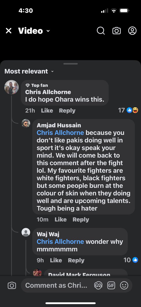 call_horne's tweet photo. @OharaDavies I’m getting hate for supporting you Ohara. https://t.co/my2PdzMNKH