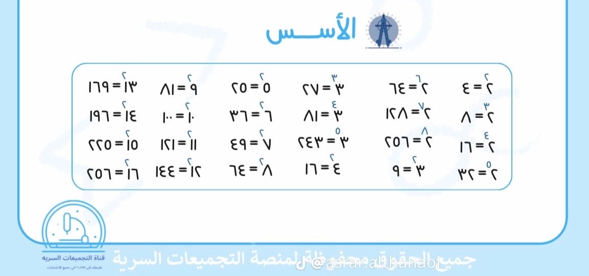 Abdullhaljedani's tweet photo. لأبنائنا طلاب وطالبات المرحلة الثانوية :
هده أهم قوانين القدرات التي تحتاجونها وضروري جداً  تكونوا عارفينها قبل ما تدخلوا الإختبار https://t.co/oqoQQg016t