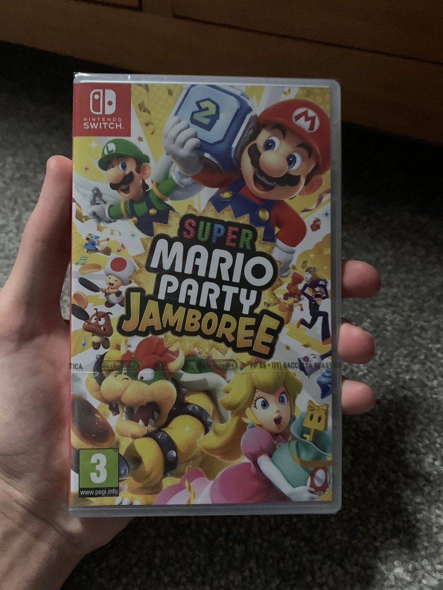 OliverHetheingt's tweet photo. After coming back from school I got
I got it ;)
Am gonna be having fun with this with my mom

#supermario #SuperMarioPartyJamboree #mario #Nintendo #nintendoswich #photo https://t.co/lldjoqUrNJ