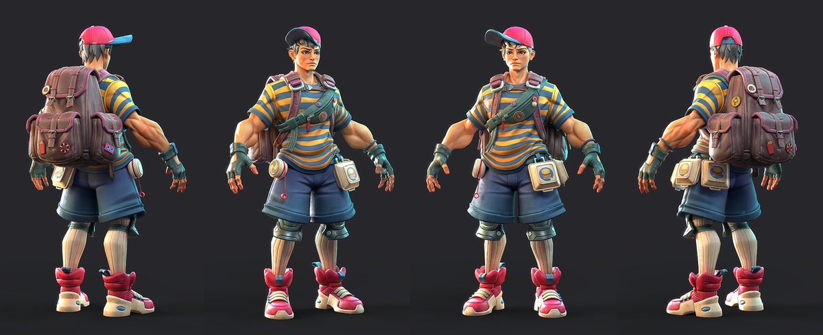 MrVaald's tweet image. New char, Ness from Earthbound based on a concept of Ian Su! 馃檶
Artstation : artstation.com/artwork/6LL9Bx