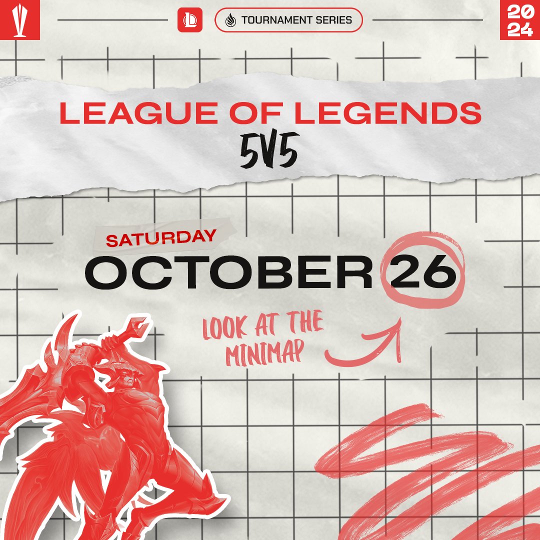 ⚔️🔥 Summoners, it's time to team up for the League of Legends 5v5 Tournament! Outsmart, outplay, and outlast your opponents—glory and prizes await! 🏆✨
Register now: bit.ly/4h4mQSV #LeagueOfLegends #BSL