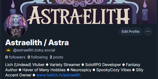 Astraelith (Rebrand in Progress) tweet media