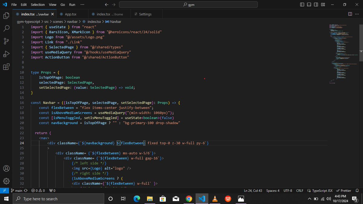 IfedolapoPaul's tweet image. Doing a little refresh on my typescript, so I&apos;m building out a gym-inspired website. #typescript #WebDevelopment