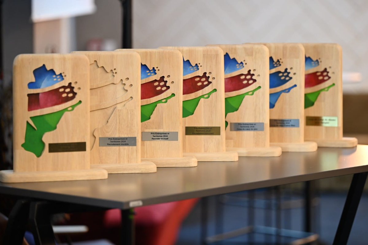 Top départ 🚀 de la Cérémonie des ✨ #PrixEntreprisesTerritoires ✨ !
 
Il est temps de mettre en lumière des entreprises vertueuses dans leur recrutement en #NouvelleAquitaine. 🔆
 
2⃣1⃣0⃣ candidats, 6⃣0⃣ sélectionnés et bientôt 7⃣ lauréats régionaux. 🏆