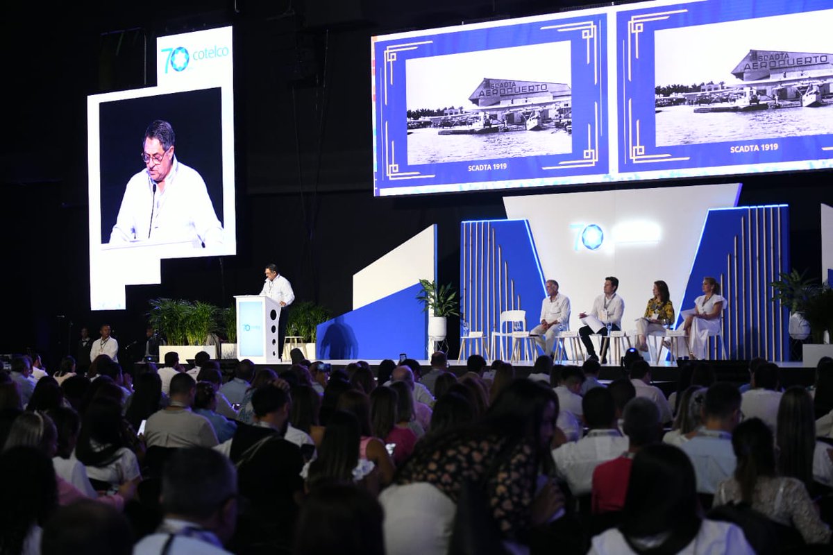 "Regresamos a nuestros orígenes para celebrar #Cotelco70Años", destaca Mario Fernando Muvdi Chiari, Presidente del capítulo <a href="/CotelcoAtlanti/">COTELCO ATLÁNTICO</a>, al dar apertura a la versión 30 del #CongresoCotelco2024 y Expo Cotelco en Barranquilla.