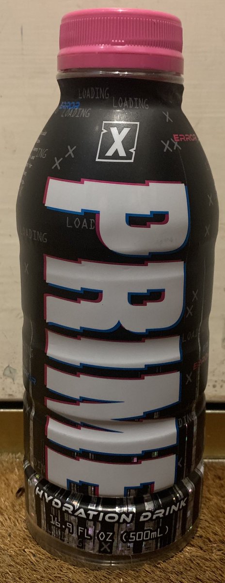 Thank you to <a href="/PrimeHydrate/">DrinkPrime</a> for sending the glitch bottle out before the 12 weeks ended for postage lol. Nice New Bottle for the Prime X collection. <a href="/PrimeHydrateUK/">DrinkPrimeUK</a> <a href="/PrimeCreations6/">Prime Creations</a> <a href="/PRIME_NewsUK/">PRIME News</a> <a href="/_getprime/">Get-PRI.ME</a>