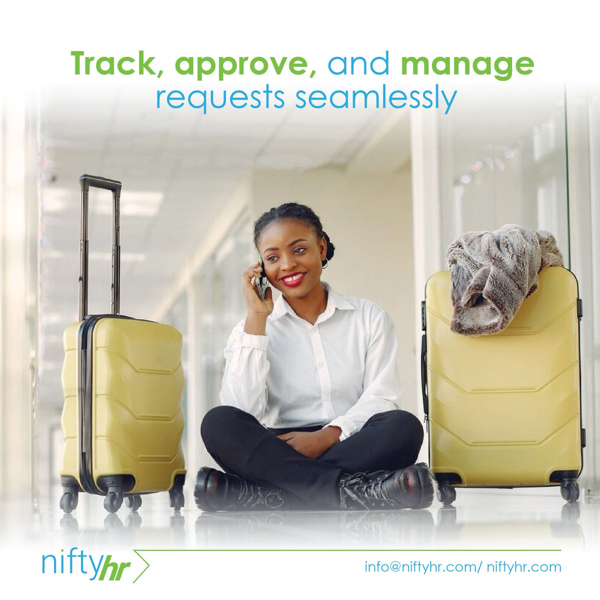 NiftyHR's tweet photo. Simplify leave management with our software. Track, approve, and manage requests seamlessly. Schedule a demo to learn more. #NiftyHR #HRtech #Payroll #Demo https://t.co/H1GqVStgB9