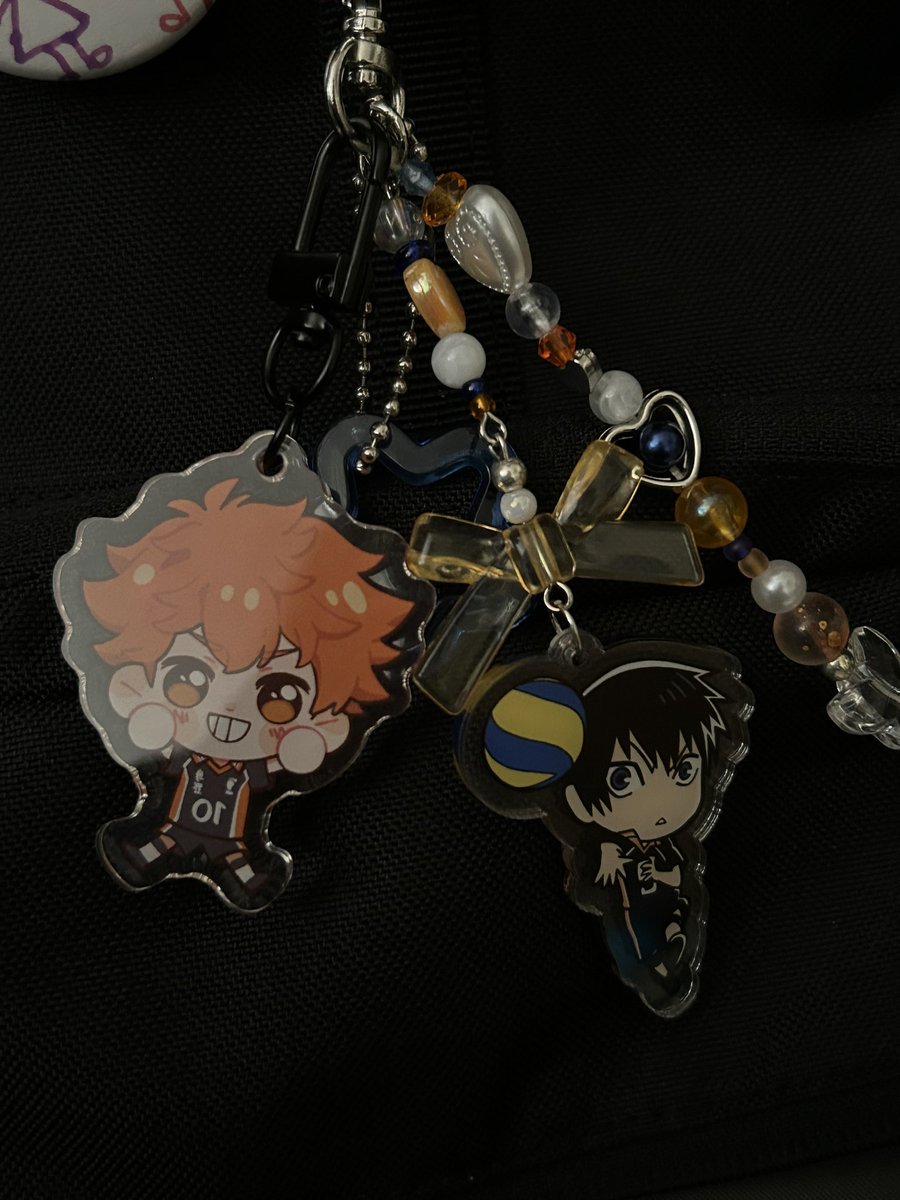 gyuucandoit's tweet photo. do u guys like my kagehina keychains https://t.co/UJ0WQL9OpY