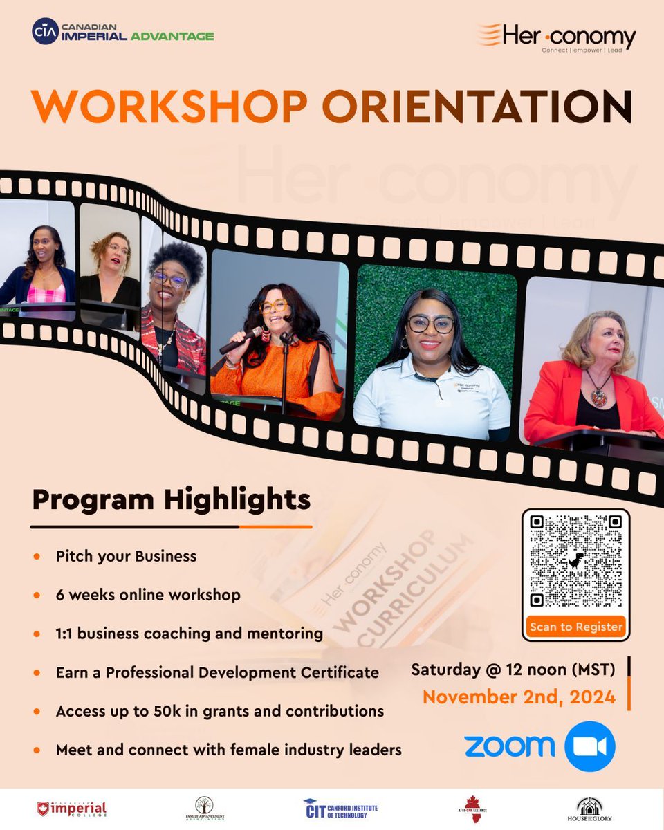 Are you on the brink of turning your entrepreneurial dreams into reality? With the deadline fast approaching, HER-conomy extends a warm invitation to ambitious women entrepreneurs.

REGISTER for HER-conomy 6.0 today imperialadvantage.ca/?services=her-…