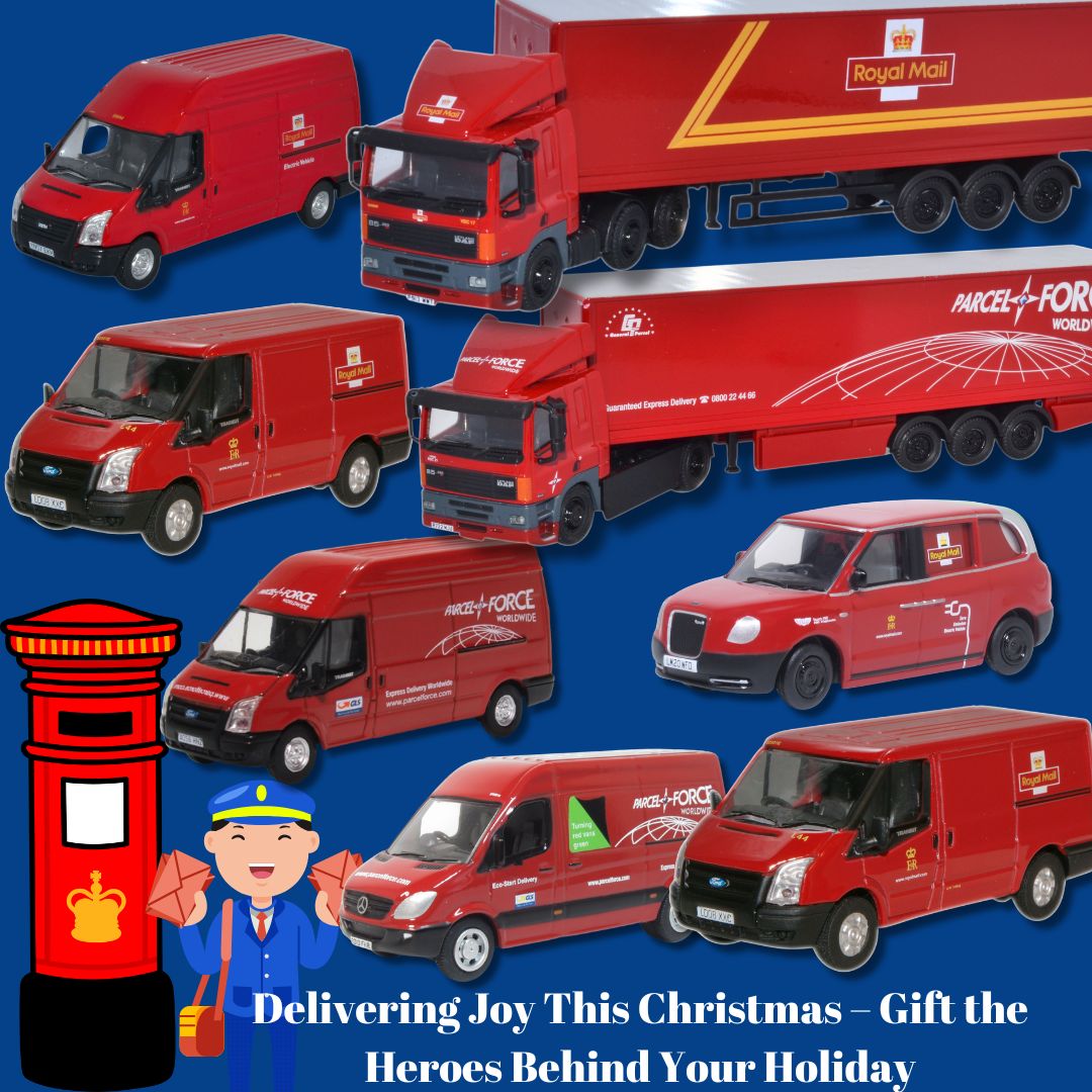 OxfordDiecastUK's tweet image. 𝐆𝐢𝐟𝐭 𝐭𝐡𝐞 𝐇𝐞𝐫𝐨𝐞𝐬 𝐁𝐞𝐡𝐢𝐧𝐝 𝐘𝐨𝐮𝐫 𝐇𝐨𝐥𝐢𝐝𝐚𝐲
Show them how much they mean to you. 
Royal Mail : oxforddiecast.co.uk/search?type=pr…...
Parcelforce : ...
#royalmail #parcelforce #christmasdelivery #deliverydrivers #diecastmodels #oxforddiecast