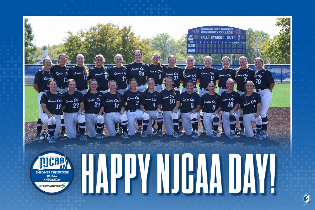 Happy NJCAADay from KCKCC Softball! #EmpowerTheFuture