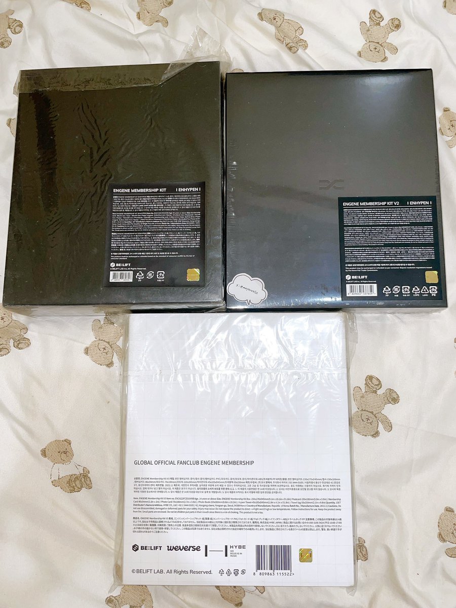 mayensells's tweet photo. wts lfb ph

౨ৎ Enhypen Official Membership Kit (no id)
— 1st Mem Kit 2021 (unsealed) - ₱1,000
— 2nd Mem Kit 2022 (sealed) - ₱1,200
— 3rd Mem Kit 2023 (unsealed) - ₱1,000
— SET ₱3,000

— open for installment, flexi dop

⊹₊⟡⋆read: https://t.co/32FElFzcyz

t. engene mem kit https://t.co/agSB77NASQ