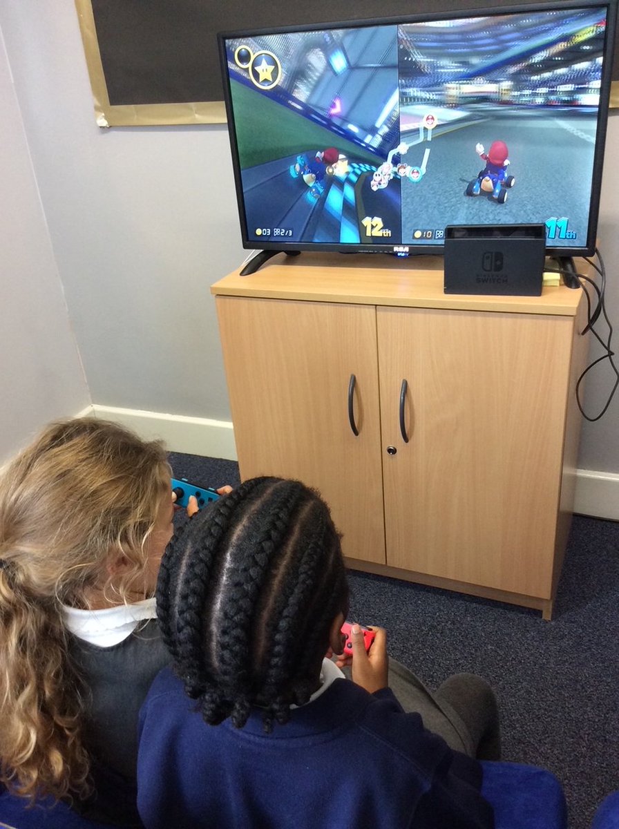 RuskinInfant's tweet photo. Children who have achieved their target in Reading, Writing or Maths have visited the Target Room this week! They have enjoyed playing with the Nintendo Switch and all the other fun toys. Well done to those children! Keep up the good work @LionAcTrust @LionAcTrust #lovelearning https://t.co/ub8fmghoOX