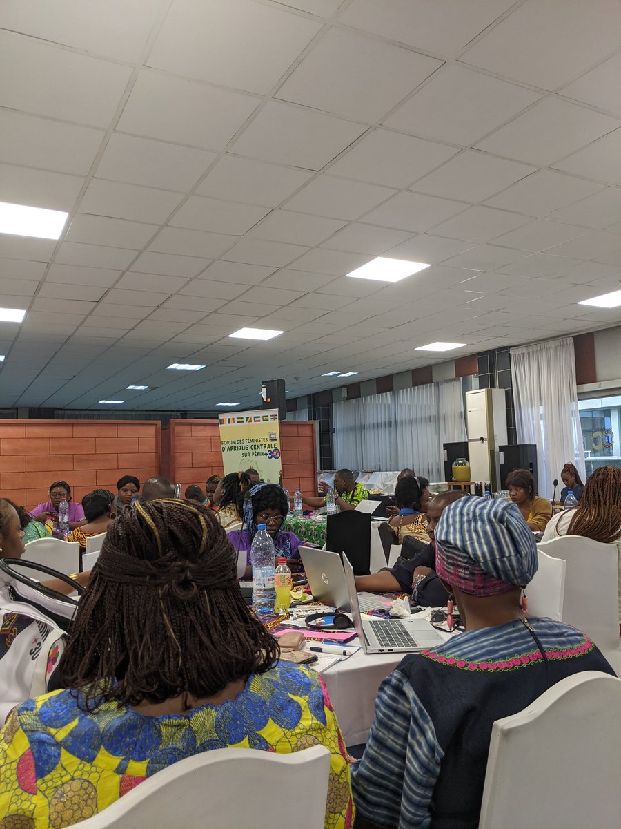 acha_moh's tweet photo. Day 2
 Feminist Reflection on the experiences of women and girls from political/ economic/cultural dimensions, Progress/ gaps in the 12 critical areas, emerging areas of concern, Accountability and strategies for the future and Rec for future Action
@WfacCmr @GenEgaliteECCAS https://t.co/pOZ3B9r4vR