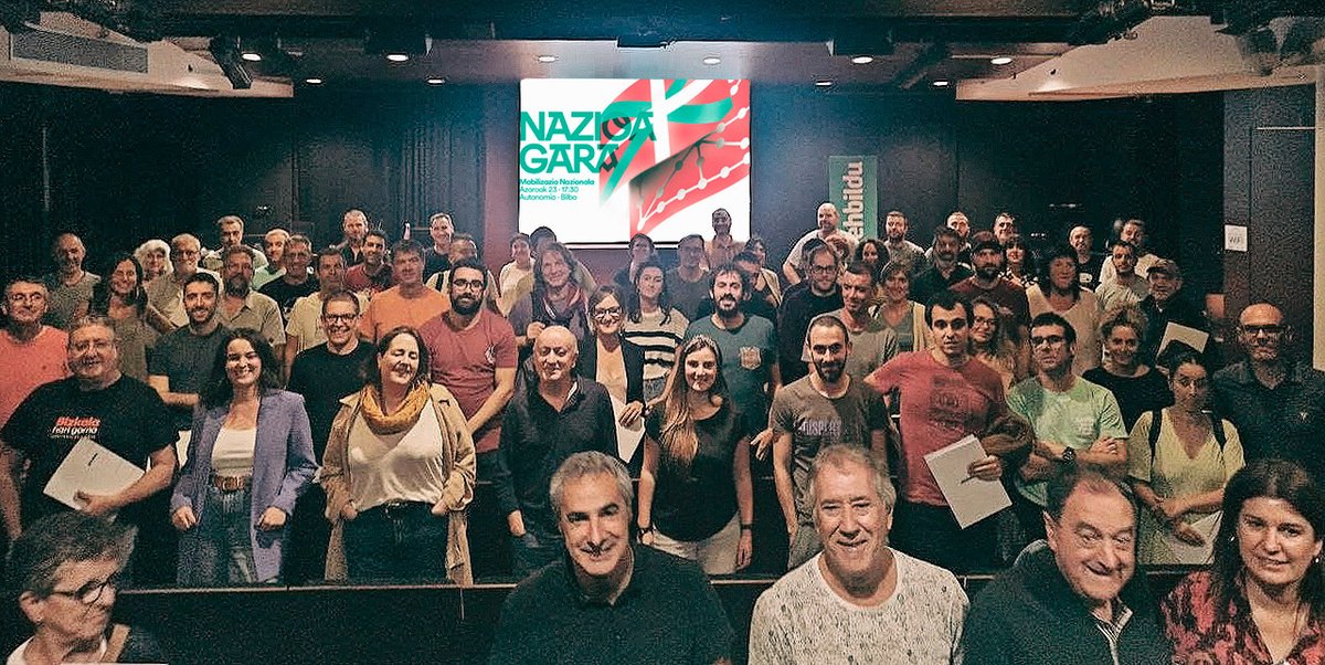 ehbildubizkaia's tweet photo. Herri mobilizaziorako hitzordua jarrita dugu.

¡Todas y todos a Bilbo!

Azaroak 23 • 17:30 • Bilbo #NazioaGara https://t.co/IPkggoVM2a