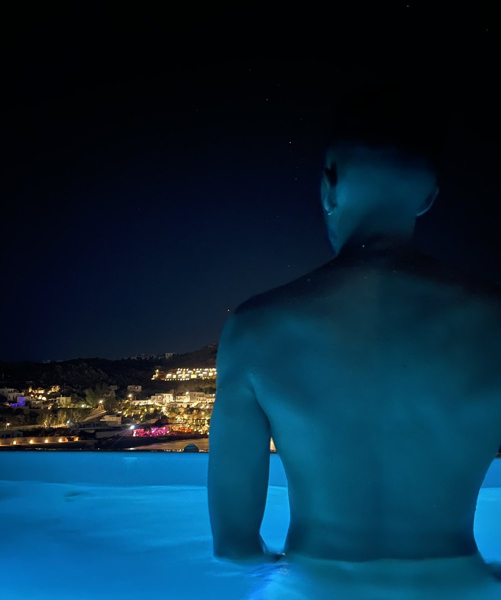 Starry Aegean nights