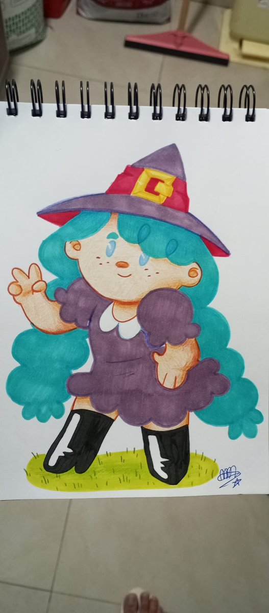 ItsJustSnafu's tweet photo. Been trying new traditional art techniques! https://t.co/Jd9D2S7BfD