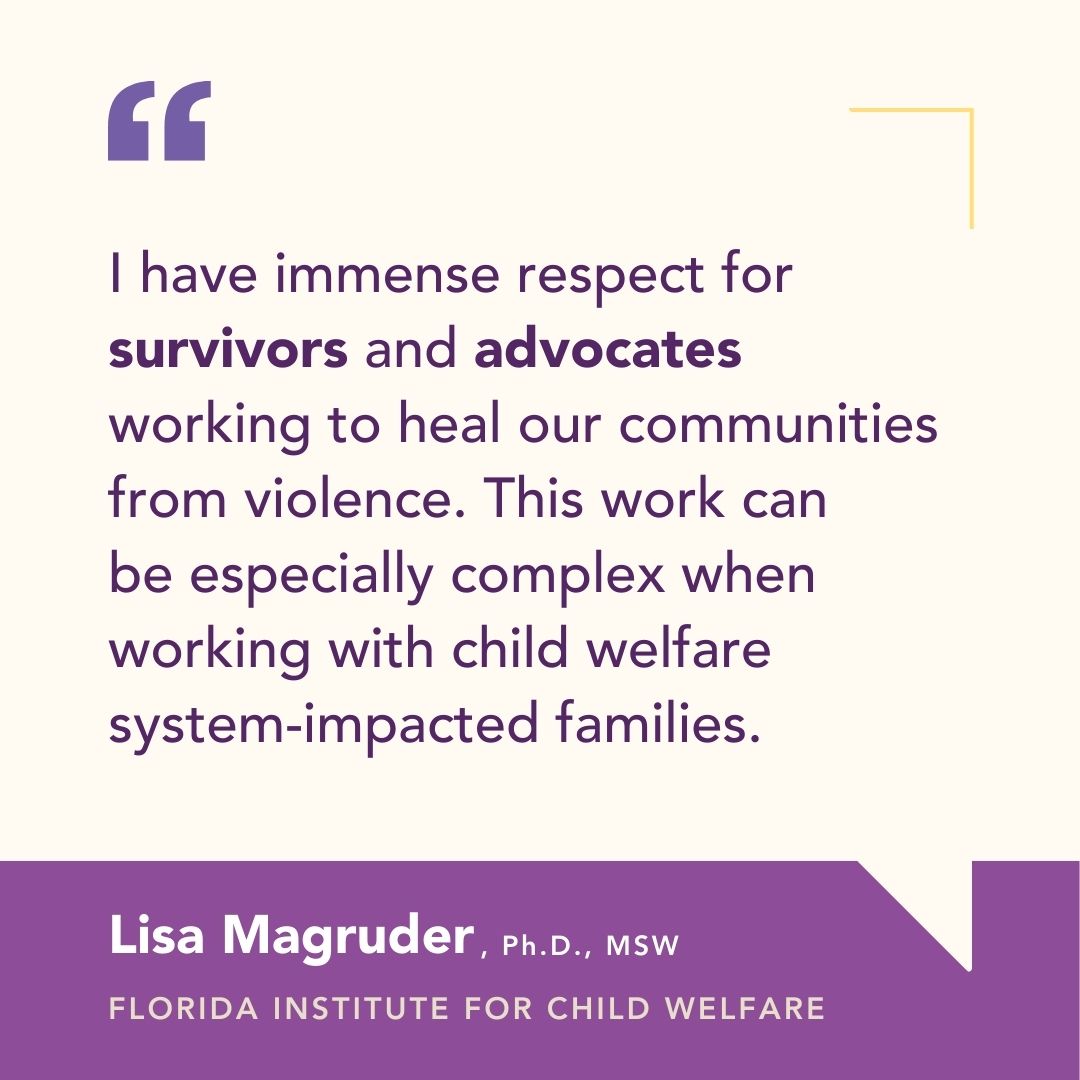 FSUChildWelfare's tweet image. We appreciate the many amazing advocates and child welfare professionals who embrace the complexity of collaboration to best serve survivors and support children and families. 👏👏👏

#DVAM #HealHoldCenter #CallforUnity