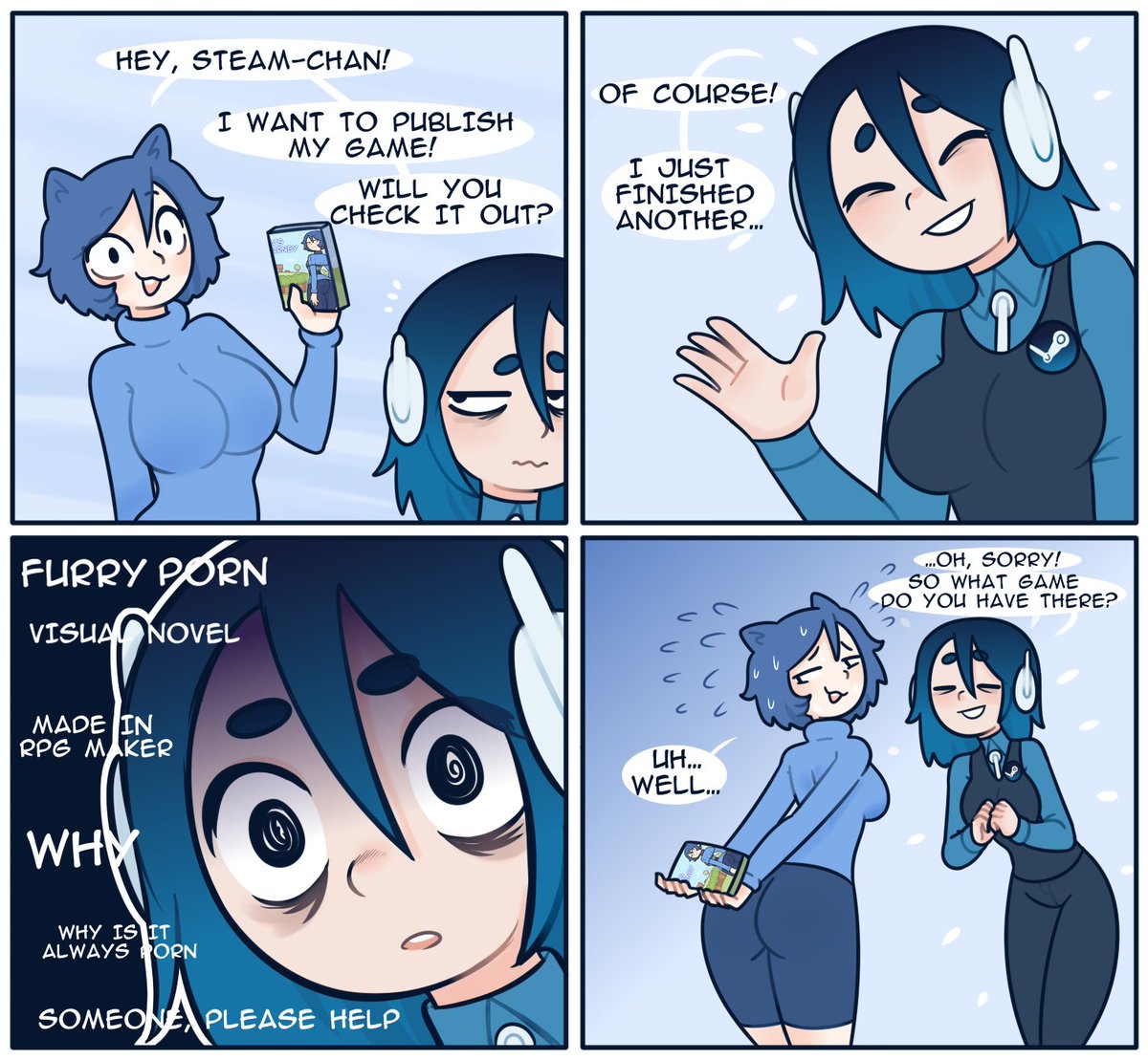 the hard life of Steam tech support