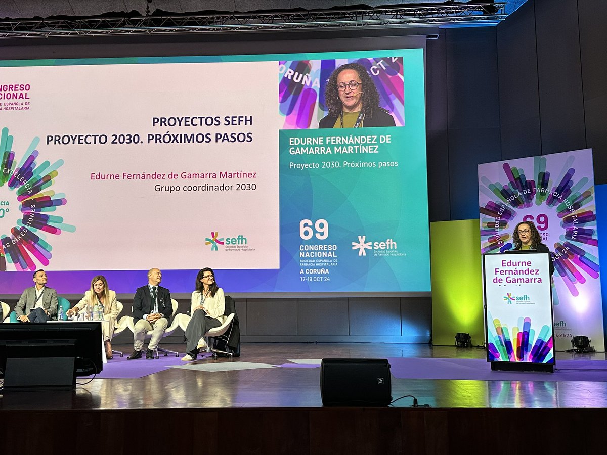 👉 Guía de buenas prácticas de gestión de estupefacientes en los servicios de farmacia. J. Manuel Ventura

👉 SEFHUTURE <a href="/evanegro1/">Eva Negro</a> 

👉 Proyecto 2030. Próximos pasos <a href="/EdurneGamarra/">Edurne Gamarra</a>

#sefh24