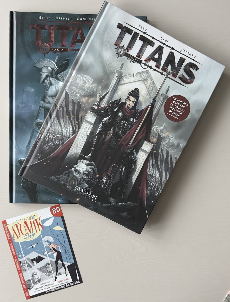 3gr3S_S3rg3's tweet photo. 1/2
Petit passage chez #AtomikStrip pour y retirer ma réservation.
Agréable moment où nous avons échangé sur le dernier "album" de Frank Pé > Frank Pé dessine et le dernier @Nusad 
⬇️ https://t.co/abWSogM3hy