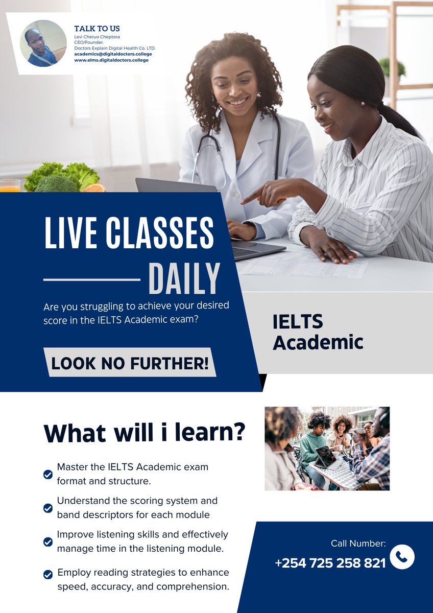 digitaldocsac's tweet photo. 🌟 Master the IELTS Academic Exam! 🌟
📚 Are you ready to excel? Enroll now and take the first step towards your success! Enroll at https://t.co/5NDEajNw1m
#IELTS #AcademicSuccess #LanguageProficiency #ExamPreparation #EducationMatters #LearnEnglish #StudySmart 📈✍️👂🗣️ https://t.co/053ZuTMI3l