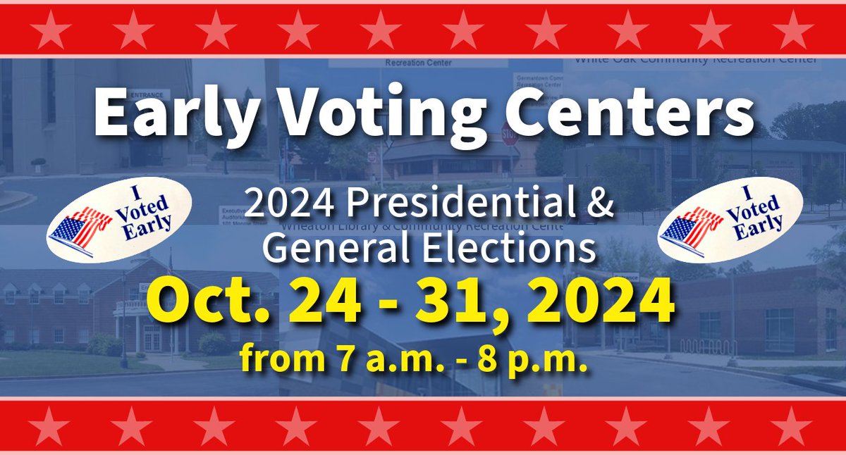 Early Voting for the 2024 Presidential Election starts next week! 🗳️ From Oct. 24-31, 2024, head to the polls from 7 a.m. to 8 p.m. (yes, even on the weekend!) to cast your vote &amp; more.

ow.ly/x6om50TNt5E
