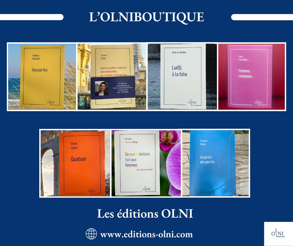 OlniEditions's tweet photo. [Nos OLNIcrivains]   
#vendredilecture 
📚💡Des idées de lecture pour le week-end à venir?   🛒📚🌐https://t.co/yHzOUIdUUm
📍#romans #éditions #littérature #OLNIvers #lecture #autrices #auteurs #nouveautés #précommandes #livres https://t.co/O3FAuocphl