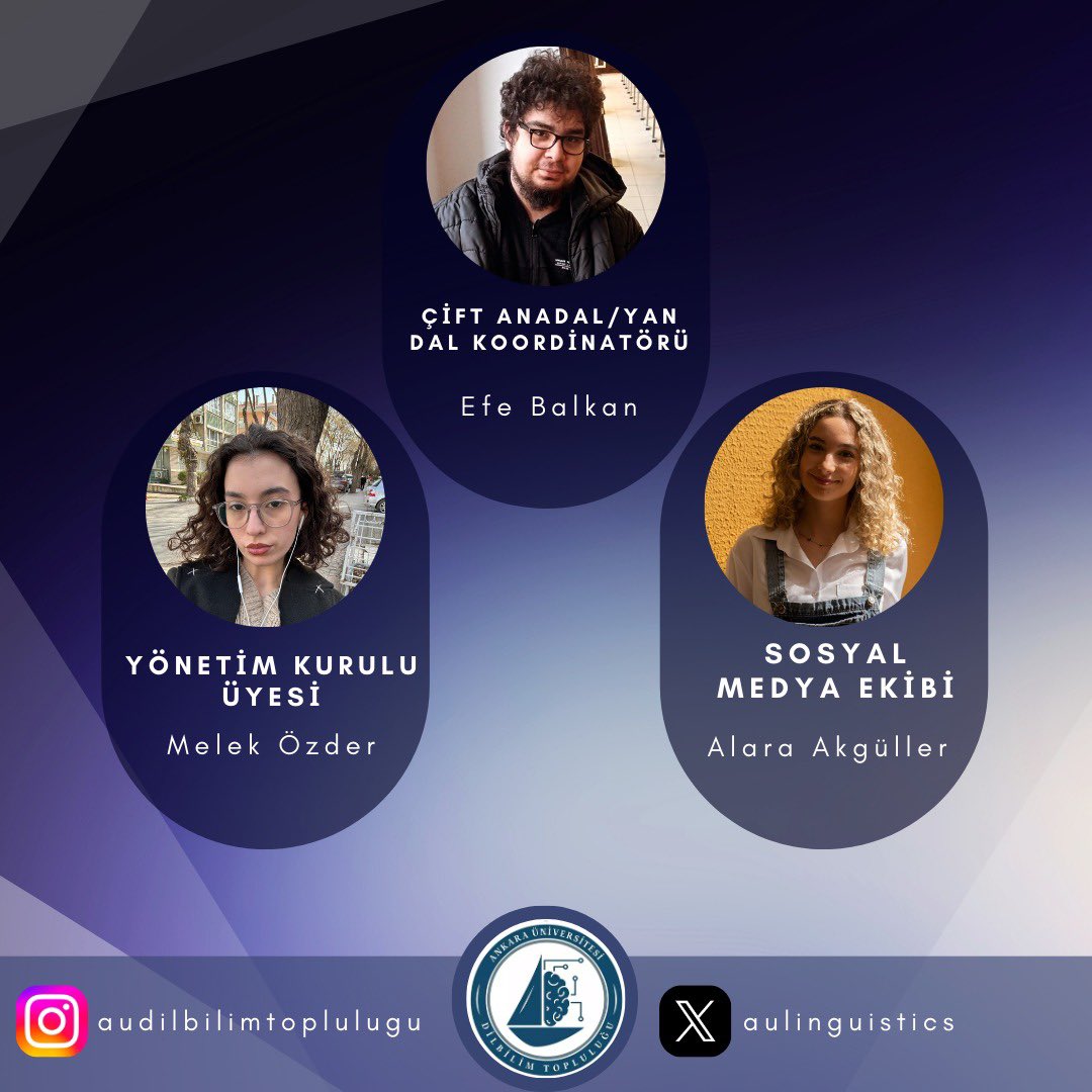 Ankara Üniversitesi Dilbilim Topluluğu (ADİT) tweet media