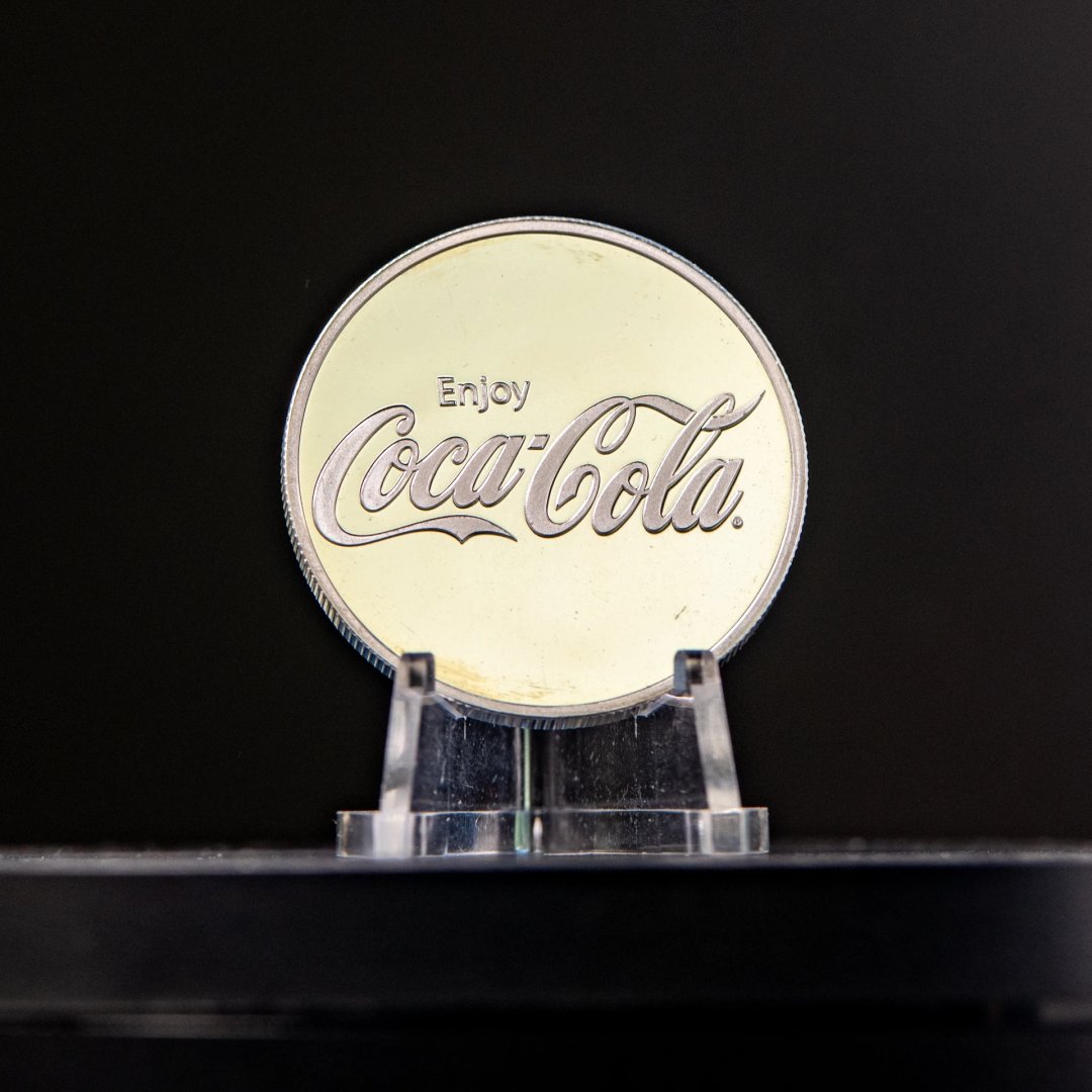 RechantPM's tweet photo. Coca-Cola 1oz .999 Pure Silver Round
Visit our store! --> https://t.co/i4nEfkiEnj https://t.co/lVSO77RhKU