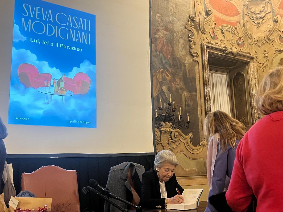 “Lui, lei e il paradiso”, il nuovo libro di Sveva Casati Modignani. Una grande autrice, una donna eccezionale. 

<a href="/Mondadori/">Mondadori</a> 
<a href="/Sperling_Kupfer/">Sperling & Kupfer</a>