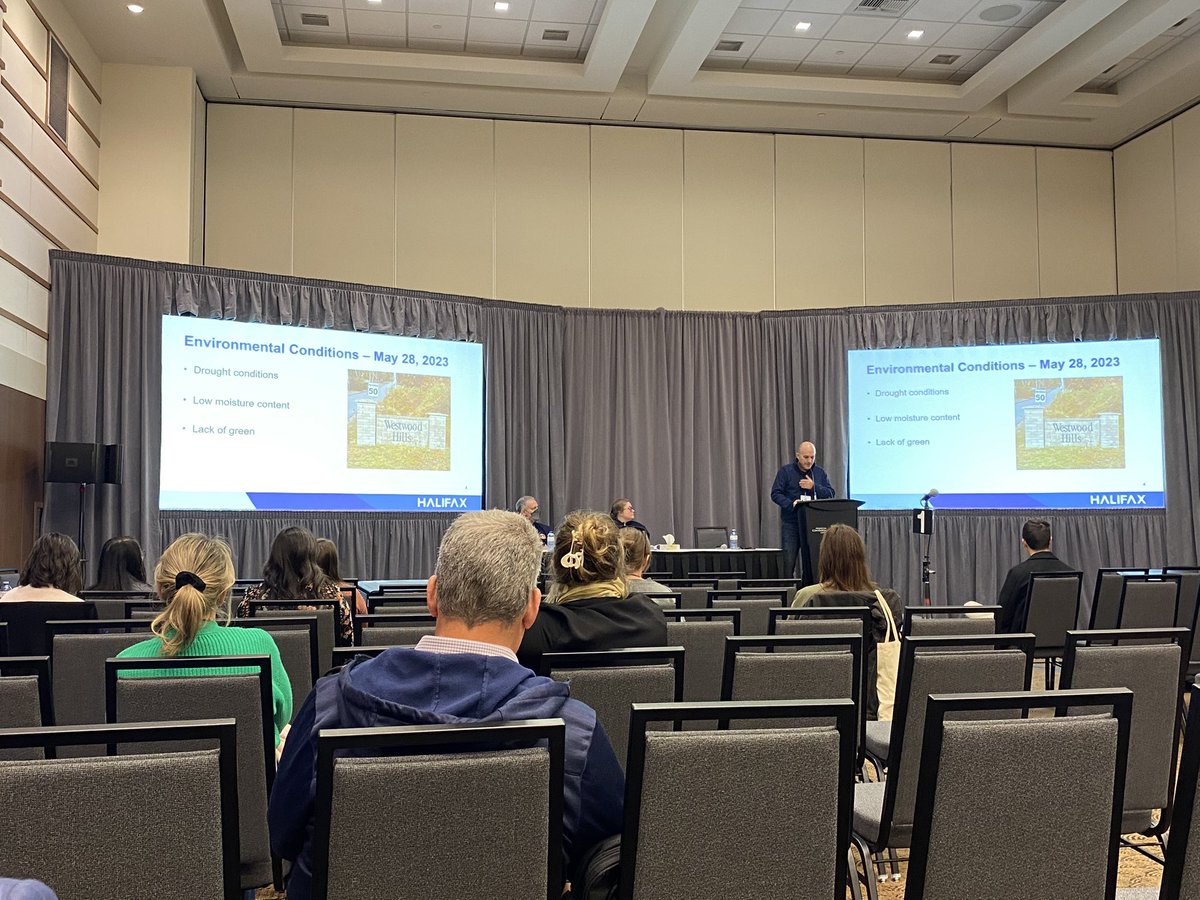 Craig4191's tweet image. Great Presentation by Halifax Regional Fire on the Halifax Wildfire 2023 at Atlantic Emergency Management Conference 2024 in Fredericton NB