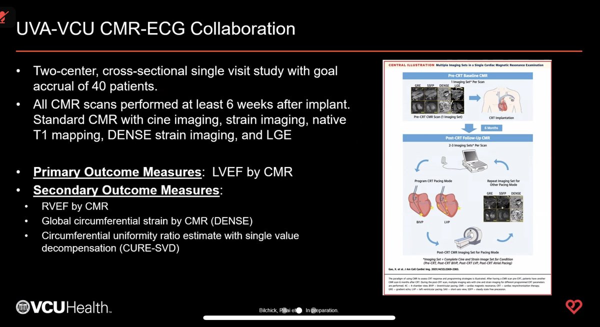 Jaideep (@jaideeppatelmd) on Twitter photo Phenomenal <a href="/VCUHealthHeart/">VCU Health Pauley Heart Center</a> Grandrounds @AjayPMD - masterclass lecture on pitfalls of non-physiologic pacing methods, rise of left bundle pacing, and role of #whyCMR and AI to overcome technical challenges in the lab and drive positive outcomes.
<a href="/Schatz_Aa/">Aaron Schatz</a> <a href="/amardoshi7/">Amar Doshi</a> <a href="/ChauVoMD/">Chau Vo</a> Phenomenal <a href="/VCUHealthHeart/">VCU Health Pauley Heart Center</a> Grandrounds @AjayPMD - masterclass lecture on pitfalls of non-physiologic pacing methods, rise of left bundle pacing, and role of #whyCMR and AI to overcome technical challenges in the lab and drive positive outcomes.
<a href="/Schatz_Aa/">Aaron Schatz</a> <a href="/amardoshi7/">Amar Doshi</a> <a href="/ChauVoMD/">Chau Vo</a>