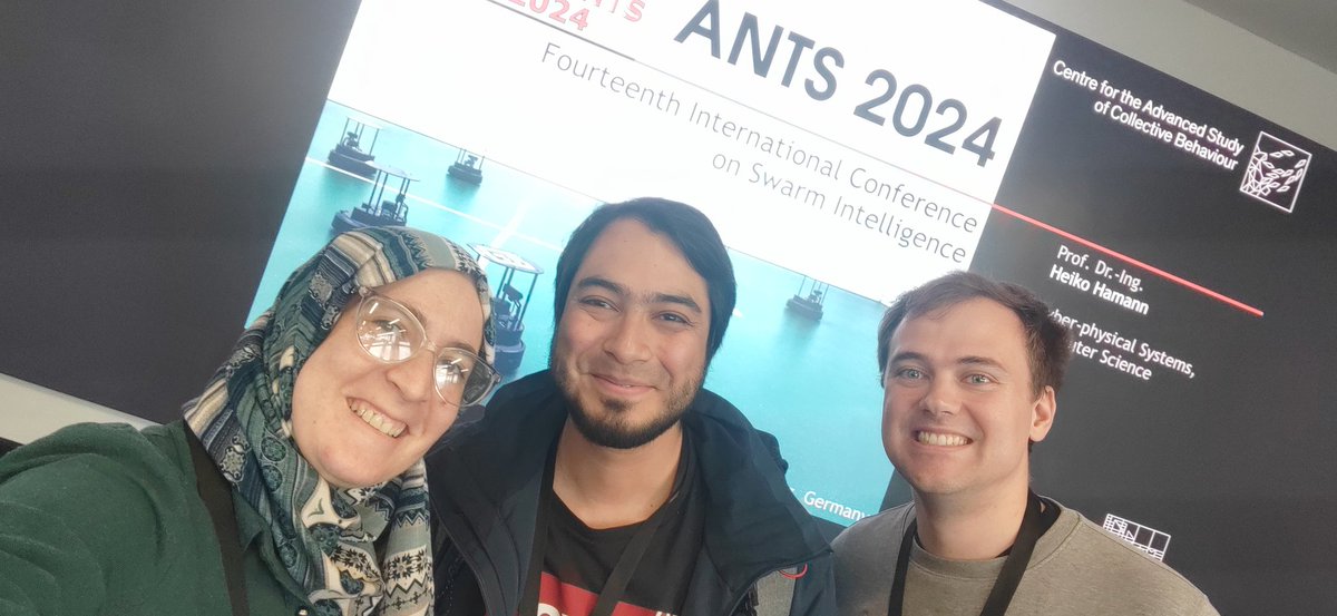 iaitabderrahim's tweet photo. Had a wonderful time at #ANTS 2024 conference, in the beautiful city Konstanz, Germany.

Our work was about the efficiency of resource management for surgery rooms  in healthcare systems.

Many nice talks, posters and Presentations. And a great opportunity to meet  friends ! 😊 https://t.co/rzJPFEiMK4