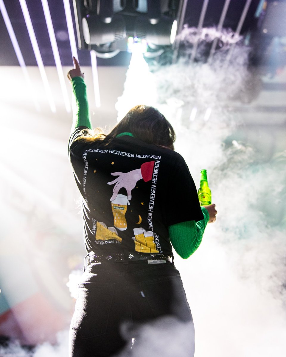 Dive into the beats and brews for an unforgettable week. 🎧💚 Cheers to the start of ADE! 🍻  #HeinekenExperience #ADE2024