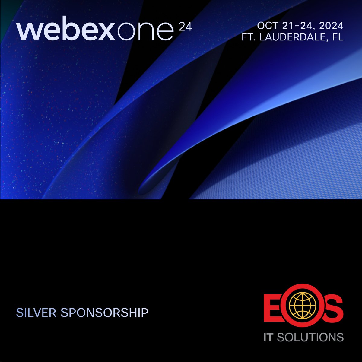 We’re excited to share that we are a Silver Sponsor of #WebexOne 2024. Come join us in Fort Lauderdale, Florida to experience the AI and Customer Experience event of the year!

Register here: lnkd.in/ezUgssjk

#EOSITSolutions #WebexOne
