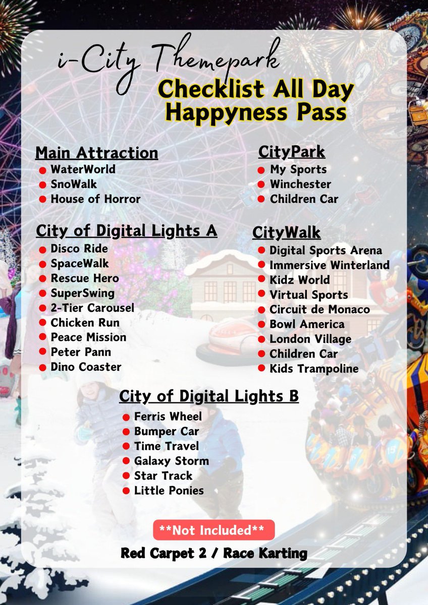 kewayamin's tweet photo. @jeffrazi i-City. All Day Happiness Pass. https://t.co/vCEhPqq1Qn