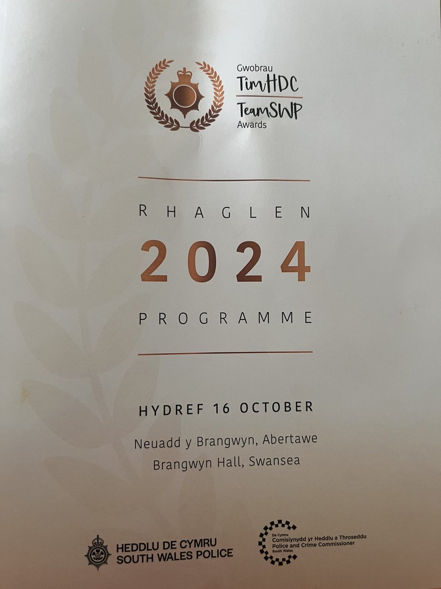 HSofWestGlam's tweet photo. Last night I attended @swpolice #TeamSWP Awards2024 @TheBrangwyn .What an amazing array of nominations for going above and beyondโญ๏ธI am humbled and proud to be living in the South Wales Police Area๐for keeping us safe ๐@SwanseaCouncil @WestGlamorganLL @HighSheriffMG24 @malpope https://t.co/sKDggx5TSd