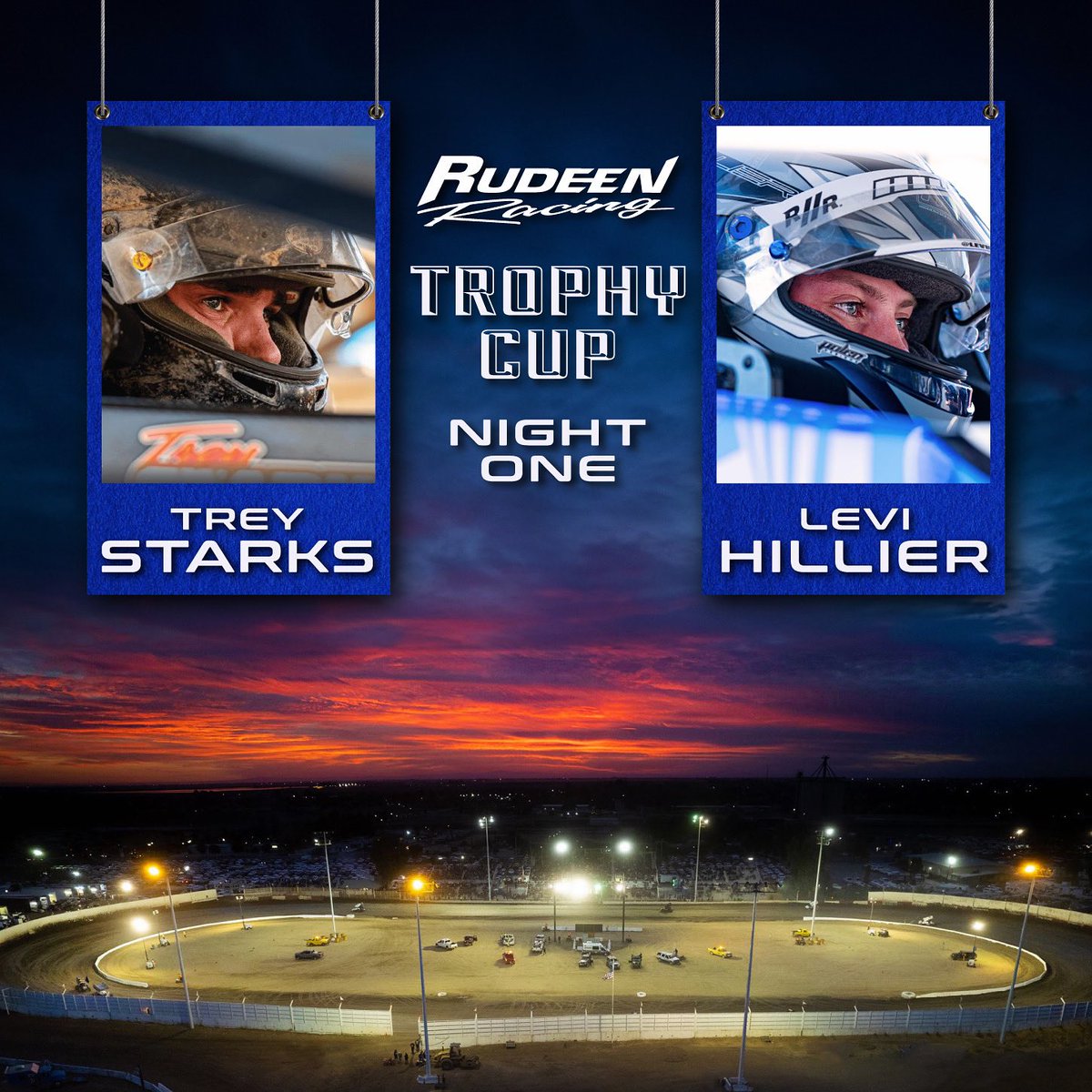 Rudeen Racing (@rudeenracing) on Twitter photo RACE DAY - <a href="/trophy__cup/">Trophy Cup</a> Night 1 - <a href="/treystarks55/">Trey Starks</a> & <a href="/levihillier/">Levi Hillier</a> - <a href="/TulareRaceway/">Tulare Thunderbowl Raceway</a> - Live on <a href="/WatchTheCushion/">The Cushion</a>
<a href="/SundollarR/">SundollarRestoration</a>
@SageFruit
<a href="/RayceRudeenFdn/">Rayce Rudeen Foundation</a>
📸 Headshots - RaceCar Creative
#TrophyCup30 RACE DAY - <a href="/trophy__cup/">Trophy Cup</a> Night 1 - <a href="/treystarks55/">Trey Starks</a> & <a href="/levihillier/">Levi Hillier</a> - <a href="/TulareRaceway/">Tulare Thunderbowl Raceway</a> - Live on <a href="/WatchTheCushion/">The Cushion</a>
<a href="/SundollarR/">SundollarRestoration</a>
@SageFruit
<a href="/RayceRudeenFdn/">Rayce Rudeen Foundation</a>
📸 Headshots - RaceCar Creative
#TrophyCup30
