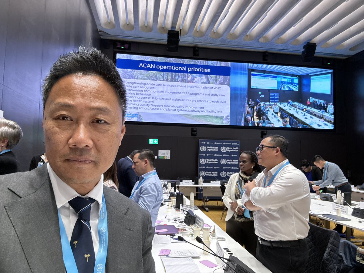 keepark's tweet photo. Just learned @DrMikeRyan started off as an #orthopedic #trauma #surgeon. Also spoke about the #GlascowComaScale! Honored to be @ #AcuteCareActionNetwork consultation meeting at #WHO.
#ECOresolution https://t.co/zJEQTjltgv