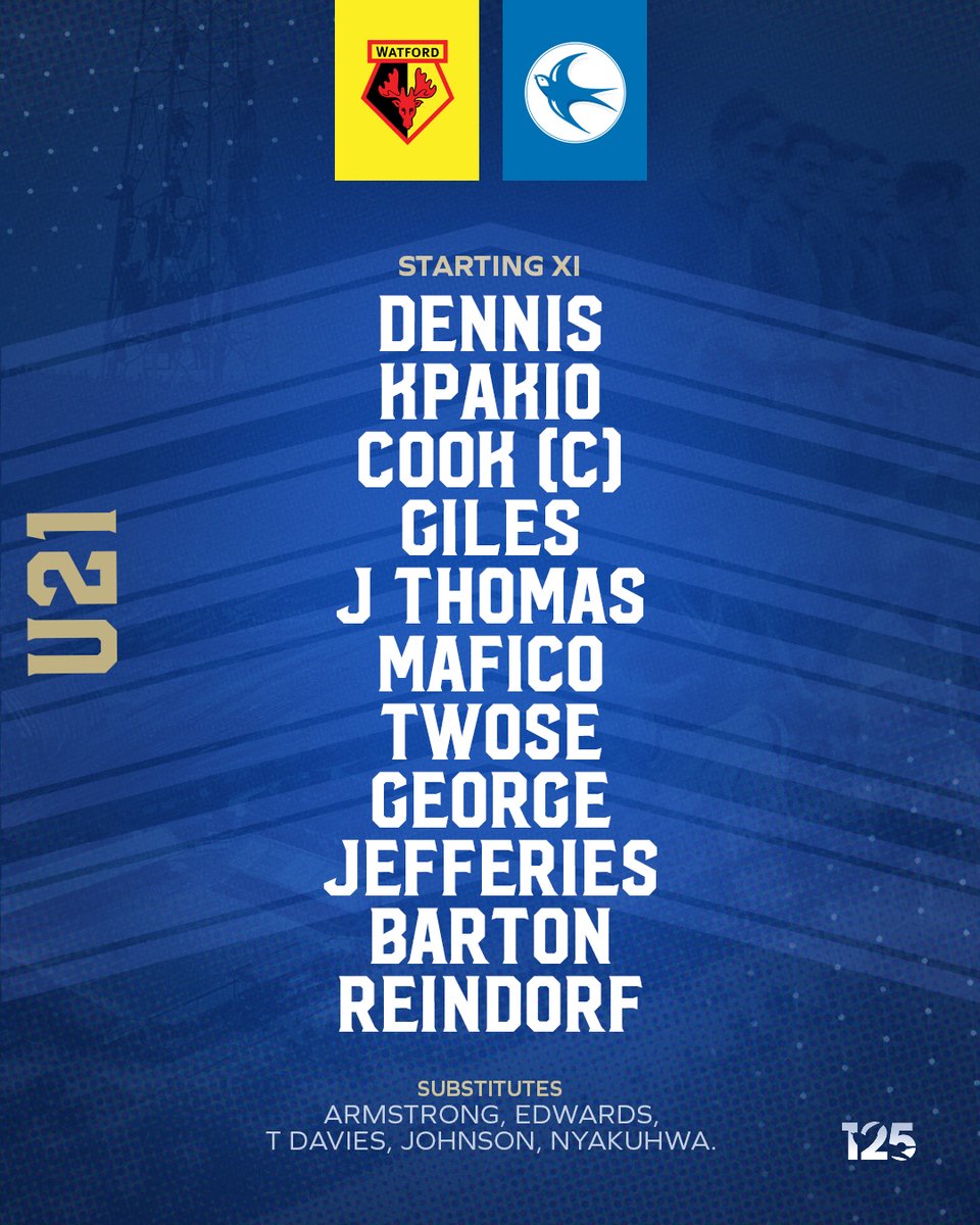 🔢

Here is how our U21s line-up for this evening's PL Cup clash! 💙

1️⃣ hour until kick-off!

#CityAsOne