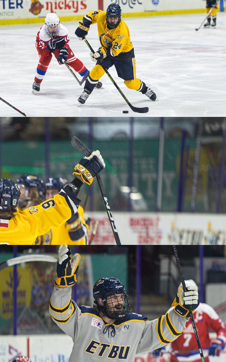 ETBU_Hockey's tweet image. If you don’t have Friday night Homecoming plans, now you do! Let’s end the 2024 year with a banger!

Up next: the Bears of Baylor walk into the Tigers den for some action! DON’T MISS IT!

#TexasTigers #feartheroar🐅 #TCHC