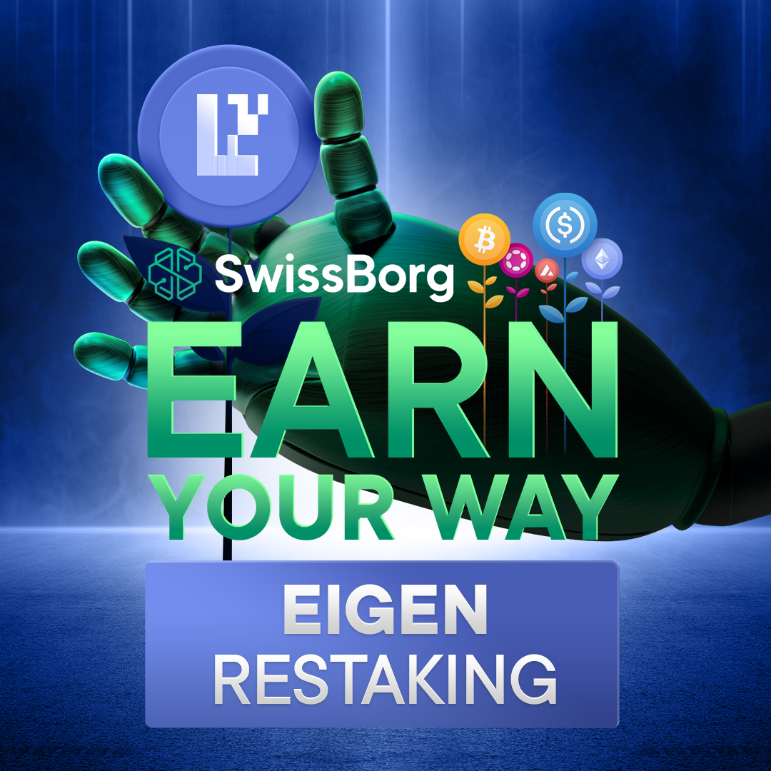 SwissborgJ's tweet image. 本日、 $EIGEN Earn戦略がリリースされました！

最大4%の年間利回りを獲得✨

SwissBorg Earnの利率一覧はこちら⬇️
swissborg.com/earn-crypto

#SwissBorgEarn #EigenRestaking @eigenlaye