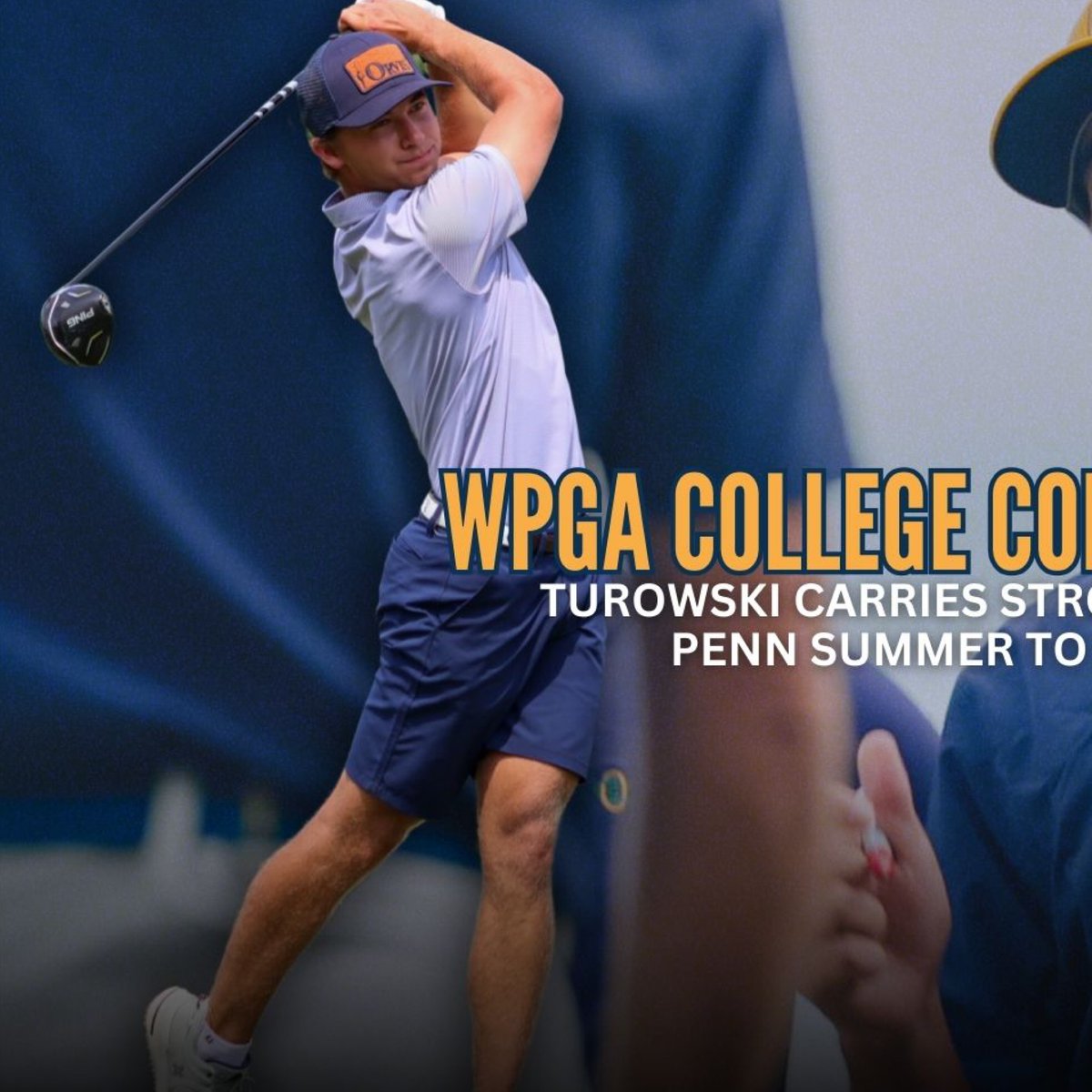 thewpga's tweet photo. Nick Turowksi discovered during his West Penn summer that golf can bring highs and lows, and that learning through both is important. ⛳

✍️  READ MORE: https://t.co/n0bAdHzIVW

#theWPGA #WestPennGolf @WVUGolf