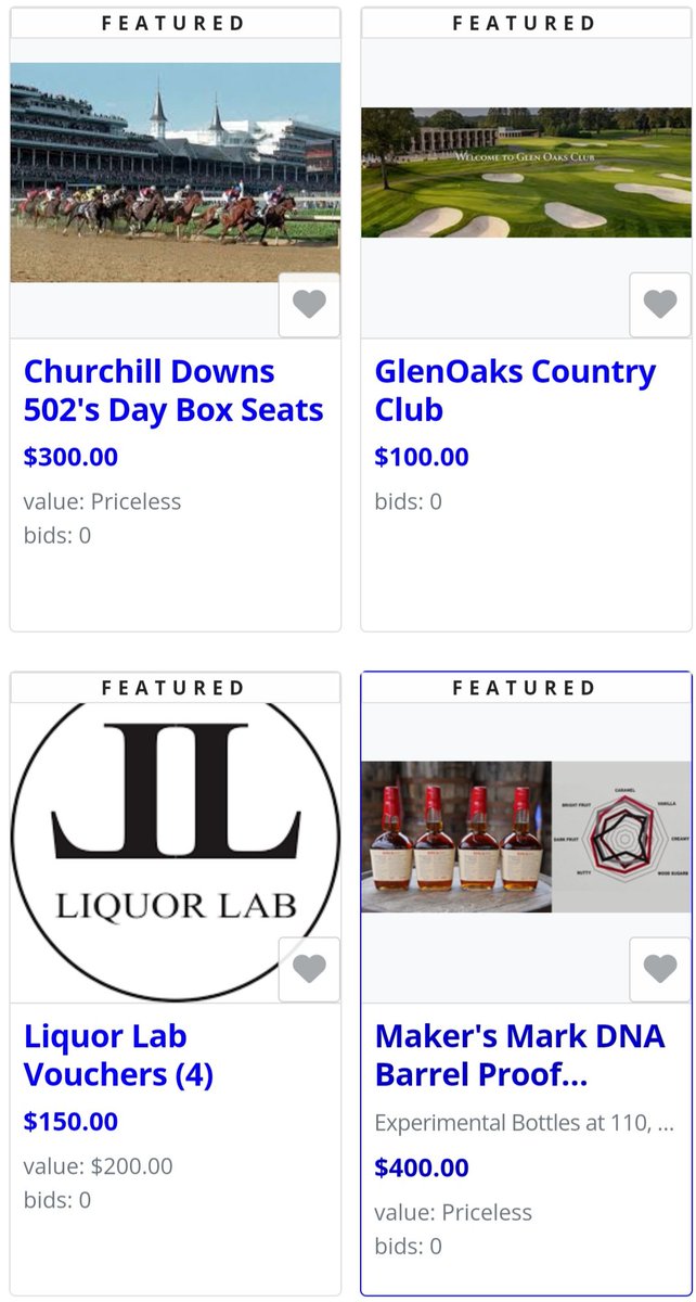 ukalumnilou's tweet photo. Our silent auction is LIVE! Don't miss:
- Floor Seats to UK vs TX A&amp;M
- Lower Level UK vs Arkansas 
- Lower Level UK vs UofL
- Lower Level UK vs TN
- Makers Mark Barrel Proof 
- Churchill Box to 502"s Day Derby Week

Ends Monday at 12:45:
https://t.co/3PWrWH75id https://t.co/rjYspzlj1K