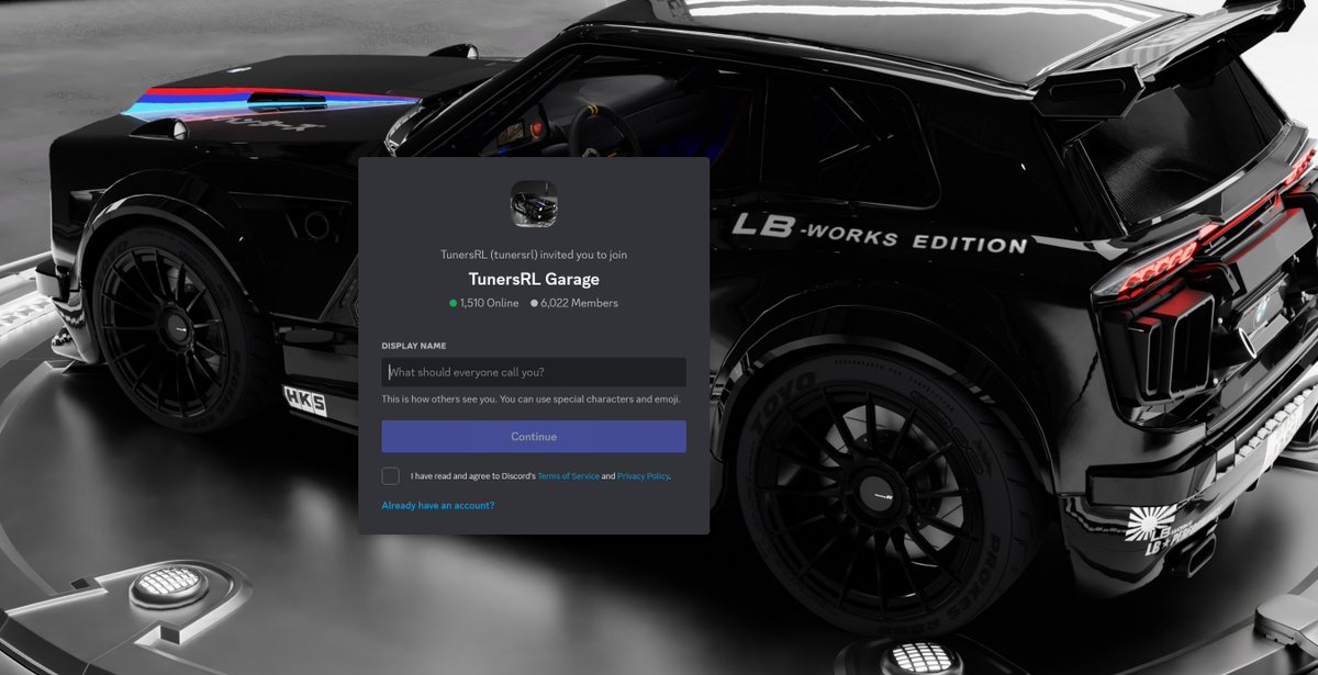 TunersRL's tweet photo. 6k members! Join the TunersRL decal server to get the newest custom decals
https://t.co/n3iKTMYjyj
#RocketLeague #RLCS #bakkesmod #alphaconsole https://t.co/rJpkAxocml