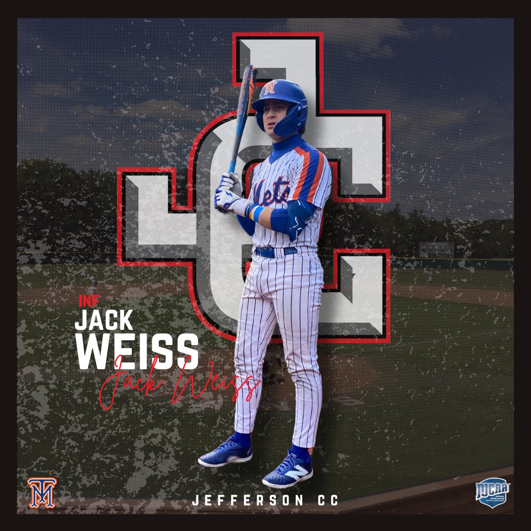 Congratulations to 2025 SS Jack Weiss on his commitment to Jefferson College in Hillsboro, Missouri. 

<a href="/WeissJack14249/">Jack Weiss</a> 
<a href="/JeffCo_Baseball/">JeffCo Baseball</a>
