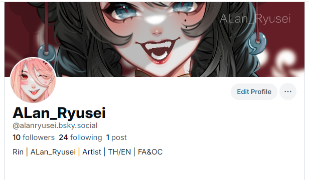 I'm going to post it here my 👉bluesky 👈

looking for moots reply with your username !