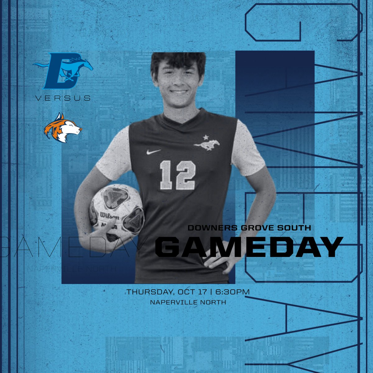DGS Athletics (@dgssports) on Twitter photo Best of luck to the Boys Soccer Team as they compete against Naperville North tonight! <a href="/dgs_soccer/">DGS Soccer</a>
⚽️GAMEDAY
🆚Naperville North
📍Naperville North
🎟️gofan.co/event/1724909?…
⌚️JV at 4:30pm, Varsity at 6:30 pm Best of luck to the Boys Soccer Team as they compete against Naperville North tonight! <a href="/dgs_soccer/">DGS Soccer</a>
⚽️GAMEDAY
🆚Naperville North
📍Naperville North
🎟️gofan.co/event/1724909?…
⌚️JV at 4:30pm, Varsity at 6:30 pm